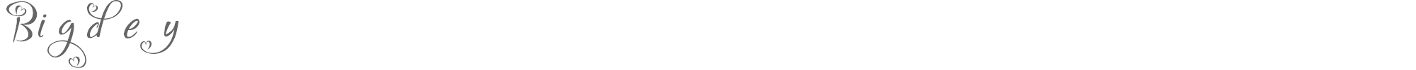 Bigdey Bigdey Demo.ttf font preview